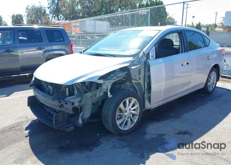 2015 Nissan Sentra Sv z USA, uszkodzony, nr VIN 3N1AB7AP5FY276419